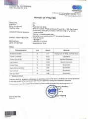 Sucofindo Report Of Analysis (Palm Kernel Expeller) certificate from Parvezius Globalindo Utama