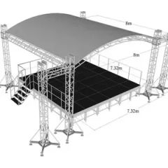 Big Event Aluminum Lighting Truss Display Outdoor Truss Structure - Guangzhou Sgaier Truss Co., Ltd
