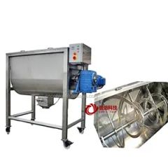 Small Powder Mixing Machine Ribbon Blender Manufacturer Origin China Condition New HS Code 847410 Warranty 12 Monthes Model NO. PLLD 2000 - Image 2