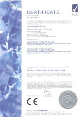 CE of high frequency screen certificate from SHANGHAI KMINDA TECH. CO., LTD