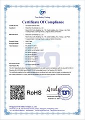 RoHS certificate of Cable certificate from Shenzhen D-Wireless Co., Ltd