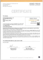 oex certificate from Ningbo Liberty Port Textile Co., Ltd.