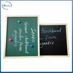 Kids Using Green Magnetic Chalkboard with Magnets and Chalks Origin China Trademark Senko HS Code 96100000 Model NO. - Image 3