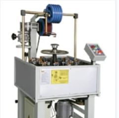 Latest Metal Mesh Forming Stainless Steel Wire Winding Vertical Wire Braiding Machine for Metal Hose - Comflex Industrial Co., Ltd.