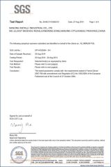 EC CERTIFICATIE certificate from Nanjing Metalli Industrial Co., Ltd.