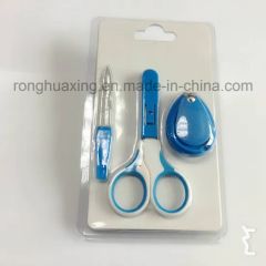 3PCS Baby Manicure Scissors Safety Cutter 17mm Double Blister Pack MOQ6000 30D - Image 2