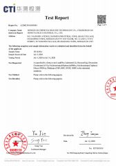 RoHS report for Silicone raw material certificate of Shenzhen Hongweixin Technology Co., Ltd. – certificate photo, supplier certificates section