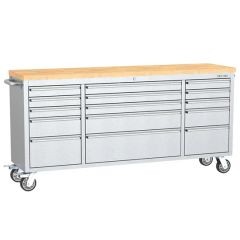 Kinbox Us General Metal Workbench 72 Inch 15-Drawer Tool Cabinet with Wheel - Ningbo Kinbox Tools Technology Co., Ltd.