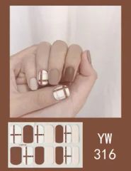 Wholesale Custom Nail Wraps Nail Art Decoration Sticker, Jamberry Nail Sticker - Image 6