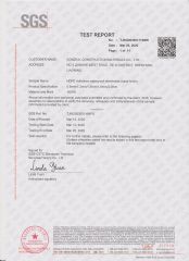 ASTM test report-HDPE certificate from Eonzeal Construction Materials Co., Ltd.