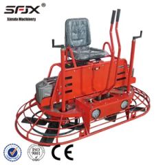 Concrete Machinery Mini Ride on Power Trowel Float - Image 2