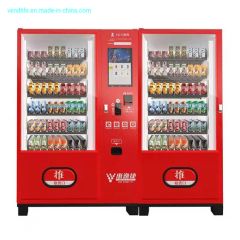 Customized Sticker Cost-Effective Double Cabinets Vending Machines - Image 2