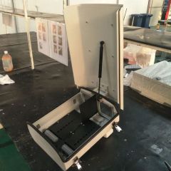 Custom Aluminum Double Windows CCTV Camera Housing - Image 3