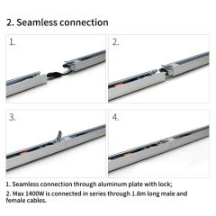 Modernization Warehouse Luxury Spotlight Dimmer Intensity LED Linear Light - Image 1