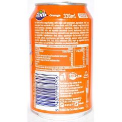 Wholesale Fanta Orange  Case of 24 x 330 ml Supply - Image 2