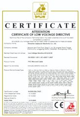 CE-Cable certificate from Shenzhen Jiajiayuan Electronic Co., Ltd.