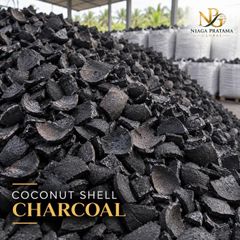 Coconut Shell Charcoal, Lump Charcoal - Natural Coconut Charcoal - Indonesia Bulk - Image 2