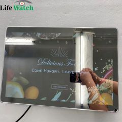 49-Inch Wall Mount Mirror Touch Android Windows Metal LCD Digital Signage Screen - Image 4