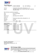 cutting board certificate from YONGKANG YIZHOU HOTEL APPLIANCE CO., LTD.
