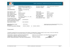 Certificate 10 certificate from Foshan Starveil Building Materials Technology Co., Ltd.
