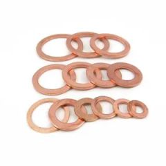 Good Quality Copper Flat Gasket Sealing Flat Washers Car Copper Washer Copper Gasket - Image 6