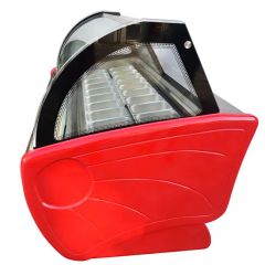 Eye-Catching Gelato Display to Boost Sales Showcase Power 835W Origin China Weight 200kg Capacity 201-250L Trademark - Image 3