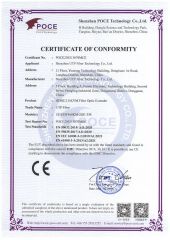 CE-EMC certificate from Shenzhen UTP Fiber Technology Co., Ltd.