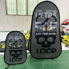 PVC Frame Easy Setup a Banner Stand with Portable Frame Model Ab78 Sample Accept Material Paper Trademark Earth Style Floor-type - Foshan Dasi Metal Technology Co., Ltd.