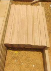 Brown Sandstone Door Frame Color Brown Style - Image 1