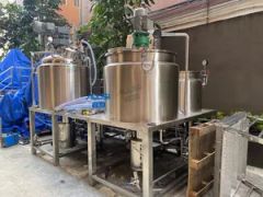 Stainless Steel Ointment Cream Homogenizer Blend Vacuum Emulsifyinge Face Scrub Mixing Machine - Image 2