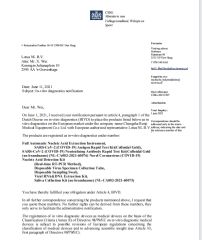 CE Certificate certificate from Changsha Renji Medical Equipments Co., Ltd.