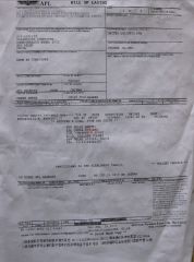Common wealth Bill of Lading certificate from Liping Outdoors Manufactory Ltd.