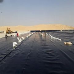 High Density Polyethylene 0.2mm-2.5mm HDPE Geomembrane Origin China Material HDPE Length 50-200m Model NO. 0.3mm-3mm Type HDPE - Image 4
