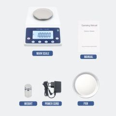 High Precision Laboratory Weighing Digital Electronic Scale Balance - Image 5