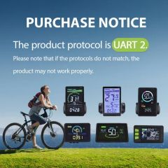 Bike Conversion Kit Fatbike LCD Display Ebike Speedometer Accessories - Image 2