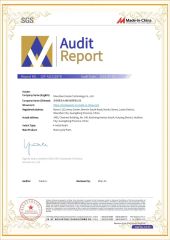 SGS Audited Supplier certificate from Shenzhen Enzolo Technology Co., Ltd