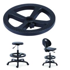 PP Plastic Footring Footrest for Laboratory Bar Chairs Part - Image 1