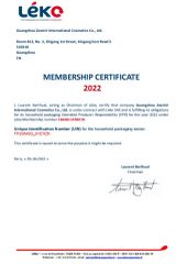 France EPR. certificate from Guangzhou Zoemir International Cosmetics Co., Ltd