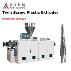 Heavy-Duty Plastic Extruder Line for PVC and PE Pipes - Zhangjiagang Deling Machinery Co, Ltd