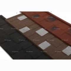Kerala Anti-Corrosive Composite Stone Coated Metal Roof Tile Shape Arched Color Colorful Size 1340*420mm Lifespan - Image 5