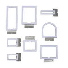 Custommost Popular in Apparel Machine Parts Embroidery Hoops Frames for T Shirt Garments Embroidery Machine - Image 2