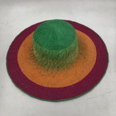 Wholesale Wide Brim Summer Fashion FSC Colorful Straw Hat Origin China Style Striped HS Code 6504000000 Model NO. - Shingrand Hats Manufacturer Co., Ltd.