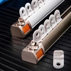 Luxury Curtain Tracks with Polished Finish for Upscale Homes Origin China Model NO. WY-CT Type Flatted Track Track Number Double - Shanghai Wellsource Industrial Co., Ltd.