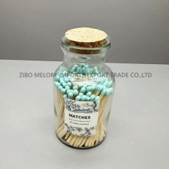 Delicate 6.5cm Safety Matches Bottle with Corks - Image 3