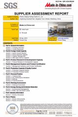 SGS certificate from Weihai Jinjiang Fishing Tackle Co., Ltd.