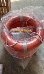 Orange High-density Polyethylene Lifebuoy Rescue Tube Shape O Brand TFI Color Orange Weight As per IS Body Thickness As per - Image 3