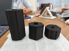 Coconut Shell Charcoal Briquettes - Hexagonal Type – product photo 1, product detail gallery