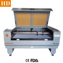Textiles Fabric Laser Cutting Machine with Double Head Current AC Condition New Laser Type CO2 Type Flat-Plate Trademark - Image 1