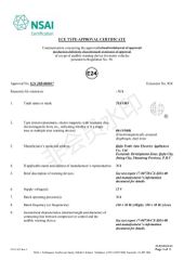 EMARK certificate of Qufu Temb Automotive Electric Co., Ltd. – certificate photo, supplier certificates section