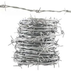 Hsj High Quality Roll Barbed Wire Razor Barbed Galvanized Wire for Farm Fence - Image 1